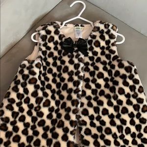 Leopard vest